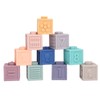 Soft Rubber Blocks Babies Children Chewing Silicone Early Childhood Educational