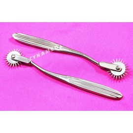 NEW 2 GERMAN STAINLESS 7" Wartenberg Pin Wheel Stainless Steel Nerve Tester A+QUALTY