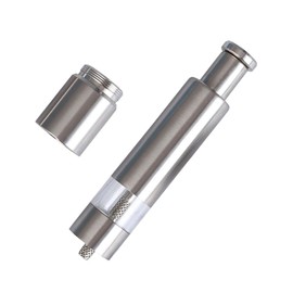 1set Stainless Steel Manual Pepper Grinder Compact and Efficient Pepper Mill for Kitchen Bbq and Picnics Versatile Salt Shaker and Grinder Easy to Clean and Carry