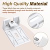 3/4" Blinds Shade Brackets Blind Clips Replacement Parts for Hunter