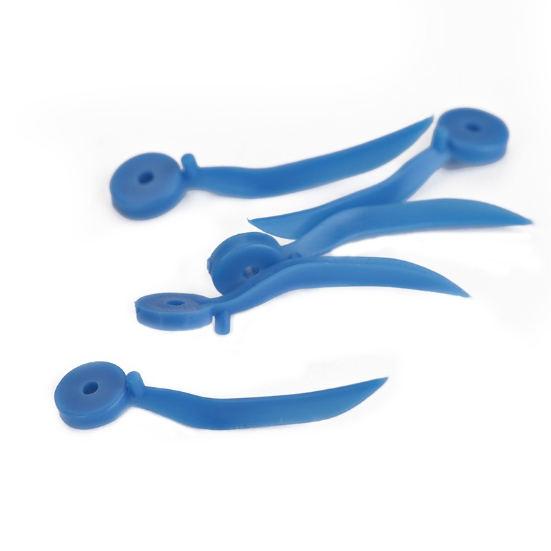 400pcs Disposable Dental Plastic Wedge with Hole All 4 Sizes