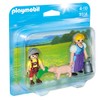 Playmobil 5514 Country Farm Woman and Boy Duo Pack