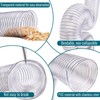 4" X 10' Dust Collection Flexible Hose with 4 In