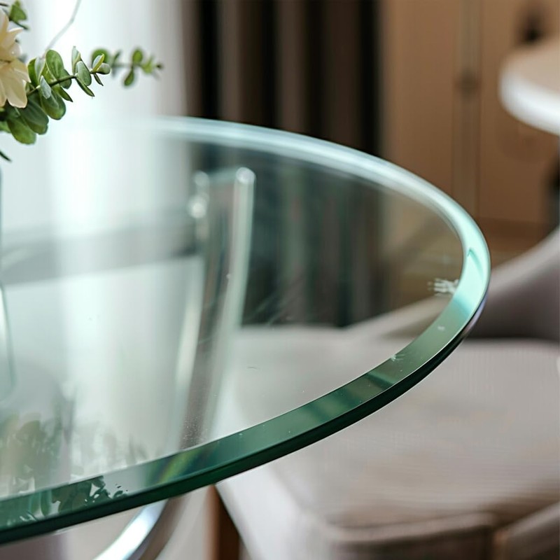 SZG Glass | 16" Inch Round Glass Table Top 1/4"