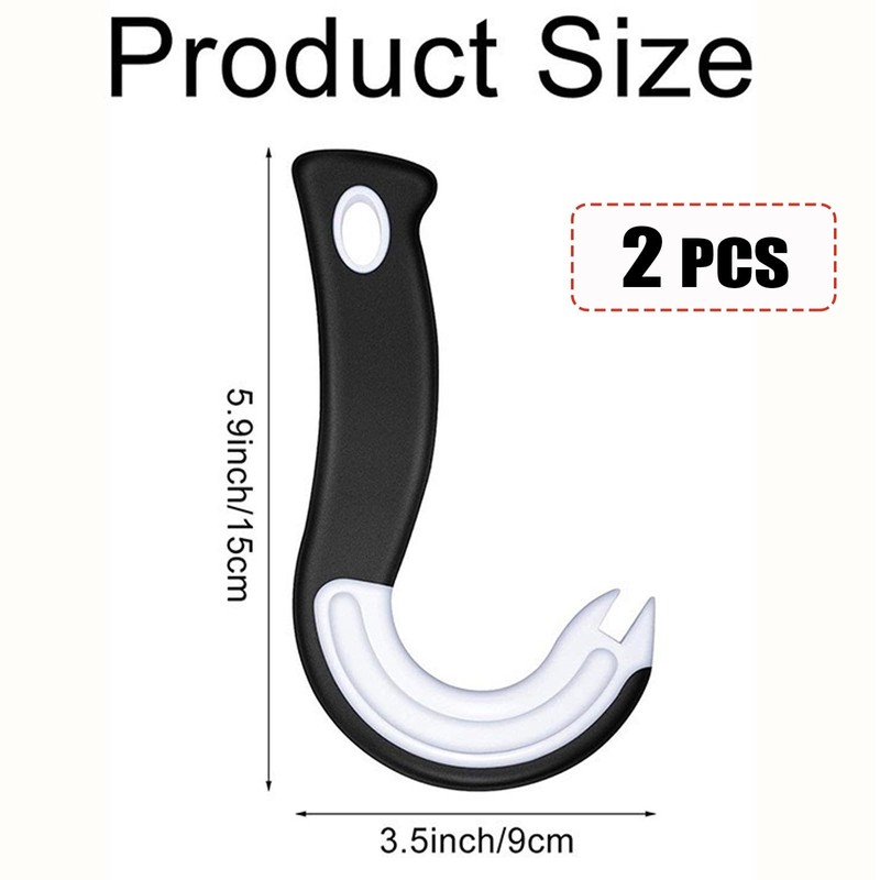 2 pcs Ring Pull Can Opener Tin Opener for Arthritis