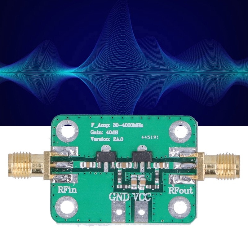 RF Power Amplifier Module 40dB Gain 30‑4000MHz Printed Circuit Board