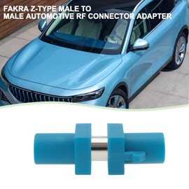 eMagTech Fakra Z Adaptor Male to Male for Car Auto Telematics GPS Radio Systems Aerial Applications Water Blue Pack of 2