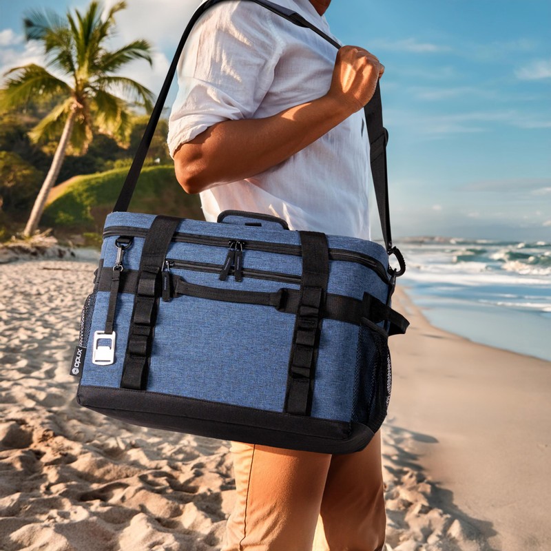 OPUX Soft Cooler Bag, Insulated Collapsible Soft Sided Portable Cooler,