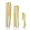 Giorgio Beard Combs Set - Handmade Ivory Beard Combs Kit