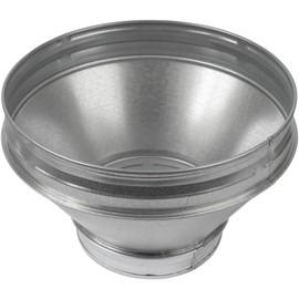 Vent Systems 12" Inch to 8" Inch Duct Reducer Adapter Connector Fitting Pipe Increaser Reducer Cone for HVAC Ventilation Systems, Exhausts and Grow Tents. (Galvanized Steel, 315 to 200 mm)