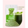 Premium Celery Powder, 100% Natural Celery Powder Rich in Antioxidants,