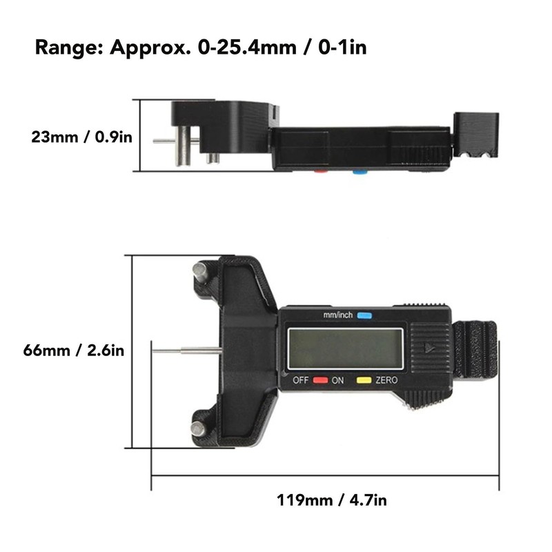 Upgraded 3D Printer Voltmeter Part 2GT Timing Belt Tension Meter