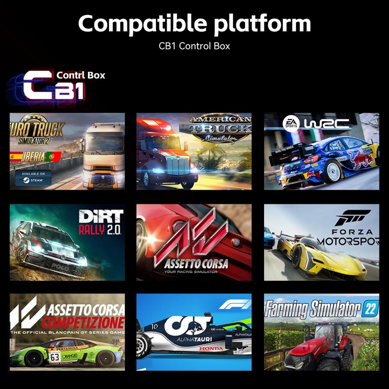 PXN CB1 Multi-function Racing Button Box PC USB Simulation Racing