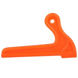 4Pcs Push-Sticks Tischkreissäge Kunststoff Werkzeug Holzbearbeitung Sicherheit Push-Griff Utensil Tisch Sah Push-Block Metall Schneiden Kappsägen (ORANGE)