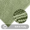 smiry Non Slip Chenille Bath Mat, 50 x 80 cm,