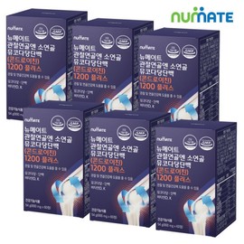 Newmate Articular Cartilage contains bovine cartilage mucopolysaccharide protein chondroitin (6 boxes/6-month supply) / (Expiration date: 26.06.12) / 뉴메이트 관절연골엔 소연골 뮤코다당단백 콘드로이친 (6박스6개월분)  (소비기한 26.06.12)