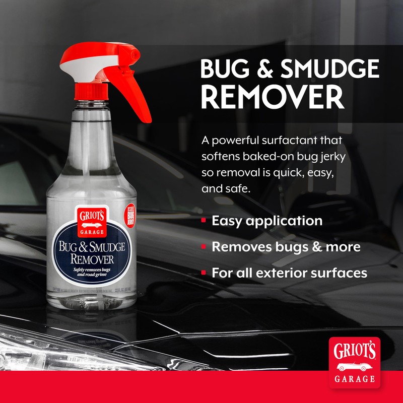 Griot's Garage Smudge Remover, Car Cleaning Spray for Spot Removal,