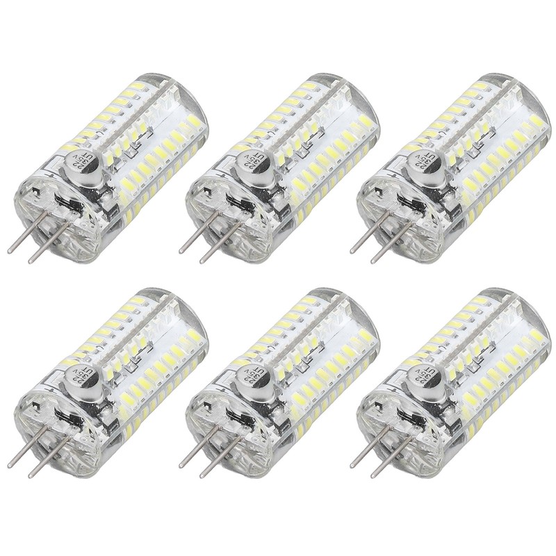 6 Pcs G4 LED Bulbs Bi Pin Base Light Bulbs