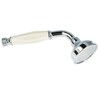 Tecuro Nostalgic Hand Shower 1 Jet Type Chrome Metal Design