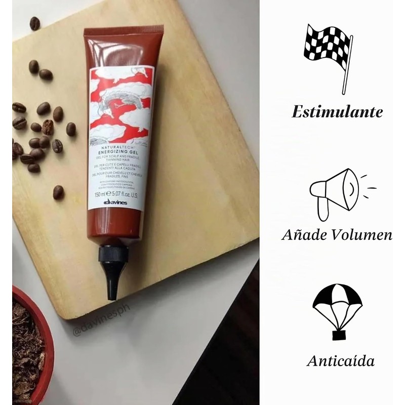 Davines Energizing Gel Tratamiento fortificante de cabello 150 ml