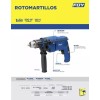 FOY Taladro Rotomartillo Broquero 3/8 500w Velocidad Variable Color Azul