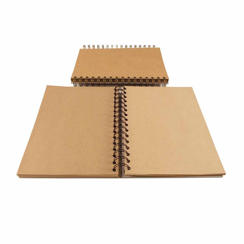 Seawhite Eco Kraft Spiral Sketchbook A5 - Color: None