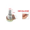 uxcell 100K ohm 1/2W B100K Linear Taper Rotary Potentiometer Pots