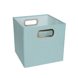 JJ Cole Heather - Caja de almacenamiento, 27.9 cm, azul
