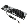 Full Size Mechanical Keyboard 104 Keys USB Wired Gaming Keyboard