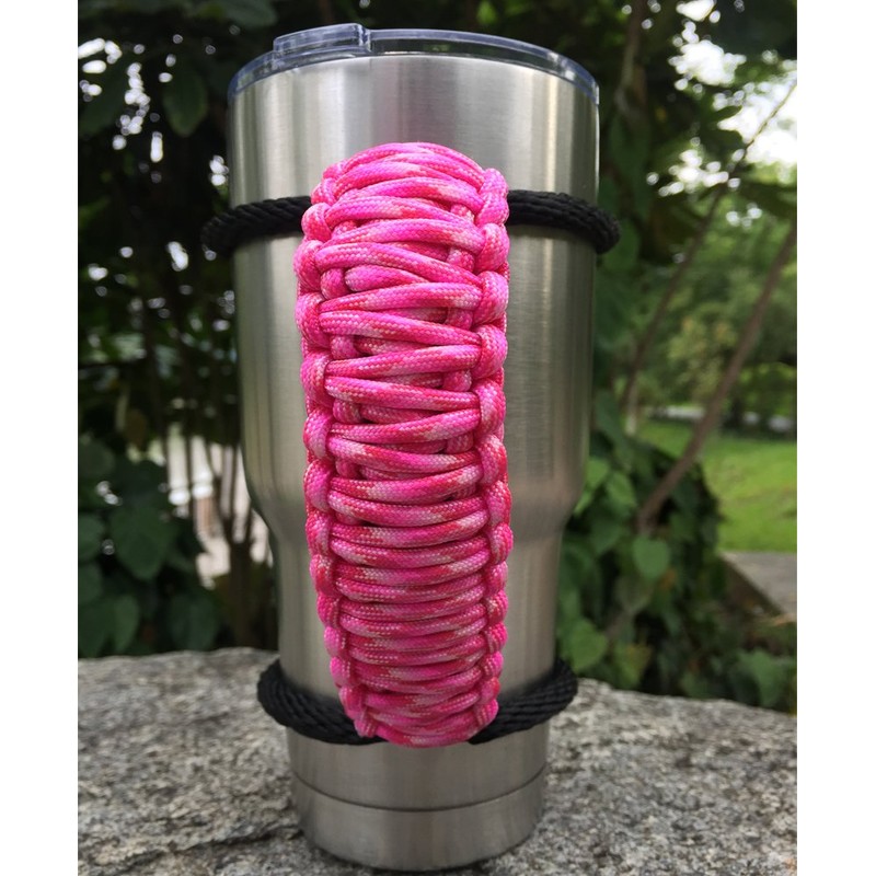 MOCE Handmade Paracord Handle for Yeti/Rtic/Ozark Trail Rambler 30 OZ