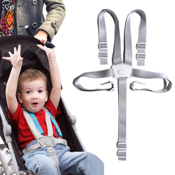 SUYIPCUS Highchair Seat Belts, 5 Point Belt Seat Belt, Replacement