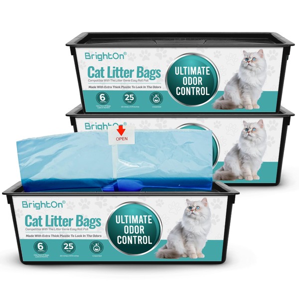 BrightOn BrightOn Litter Bag Refill Roll for Genie Easy Roll