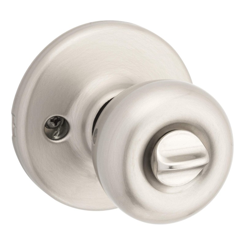 Kwikset Tylo Entry Door Knob with Lock and Key, Secure