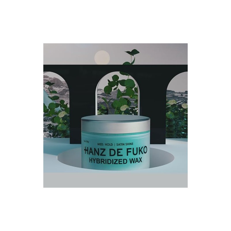 Hanz de Fuko Premium Menâ??s Hair Styling Hybridized Wax: High