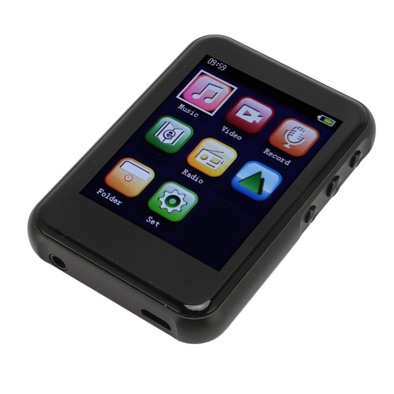 1.5 Inch Portable MP3 Player Capacitive Touch Control AI Noise