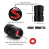 Car Wheel Tire Valve Stem Caps Aluminum Alloy Compatible with