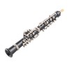 Oboe Brooch Pin Fashion Elegant Simulation Metal Musical Instrument Brooch