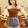 Duck Bee Plush Toy Honeybee Duck Hugging Pillow Cute Stuffed