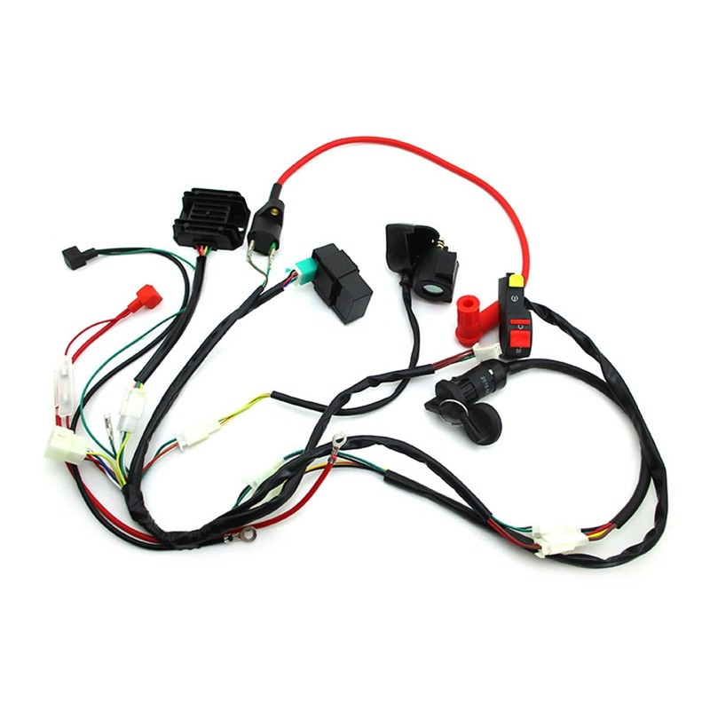 Ouyunou ZS 190cc Wiring Harness Loom Voltage Regulator Rectifier On