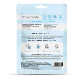🔥 Skin sense mascarilla facial coreana de tela burbujas oxigen todo tipo de piel  Vitaminas y Minerales