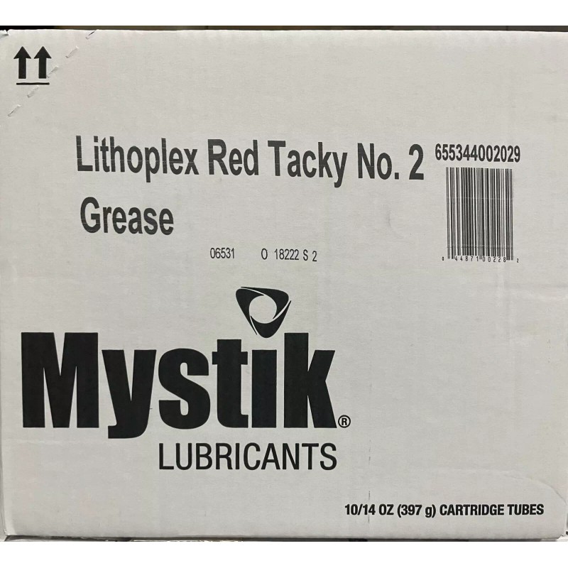 Mystik 10 Pack Mystik Lithoplex RT #2 Grease; NLGI GC-LB
