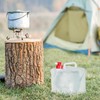 Relaxdays Set of 4 Collapsible Canisters with Tap, Screw Cap