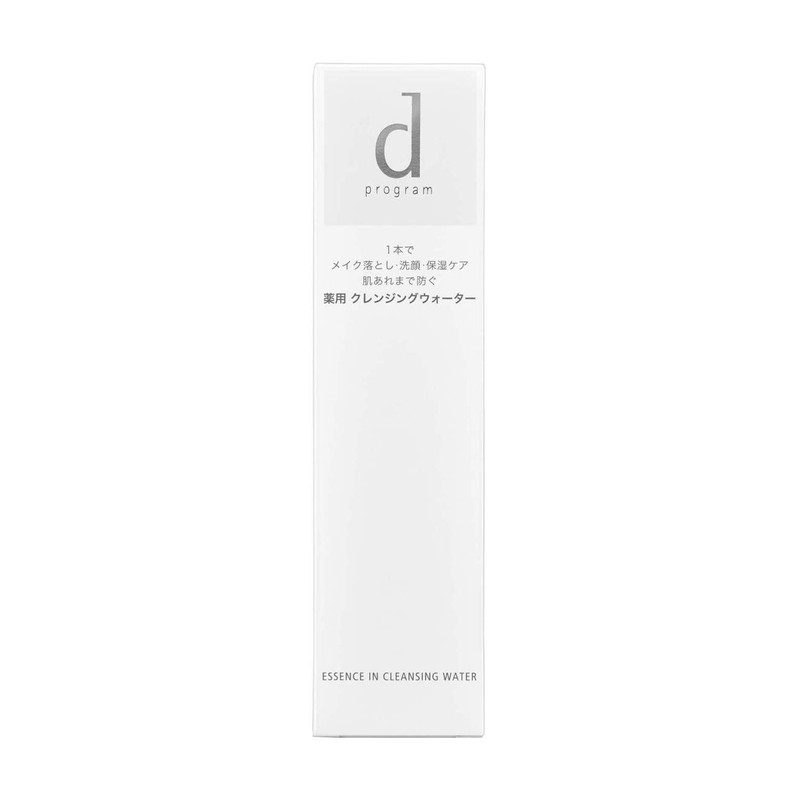 d Program Essence in Cleansing Water, Unscented, Wiping, 6.1 fl