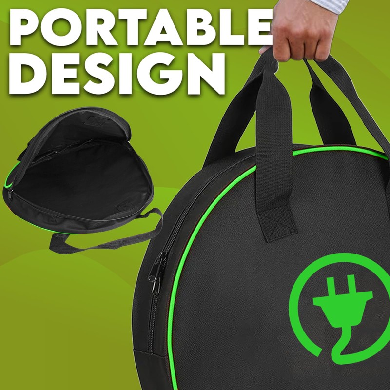Xtremeauto EV Charging Cable Storage Bag - Waterproof Cable Tidy