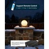Solar Post Lights Outdoor, Modern Exterior Stainless Steel Pillar Light,
