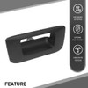 G-PLUS Tailgate Handle Bezel Compatible with Chevy Silverado/GMC Sierra 1500
