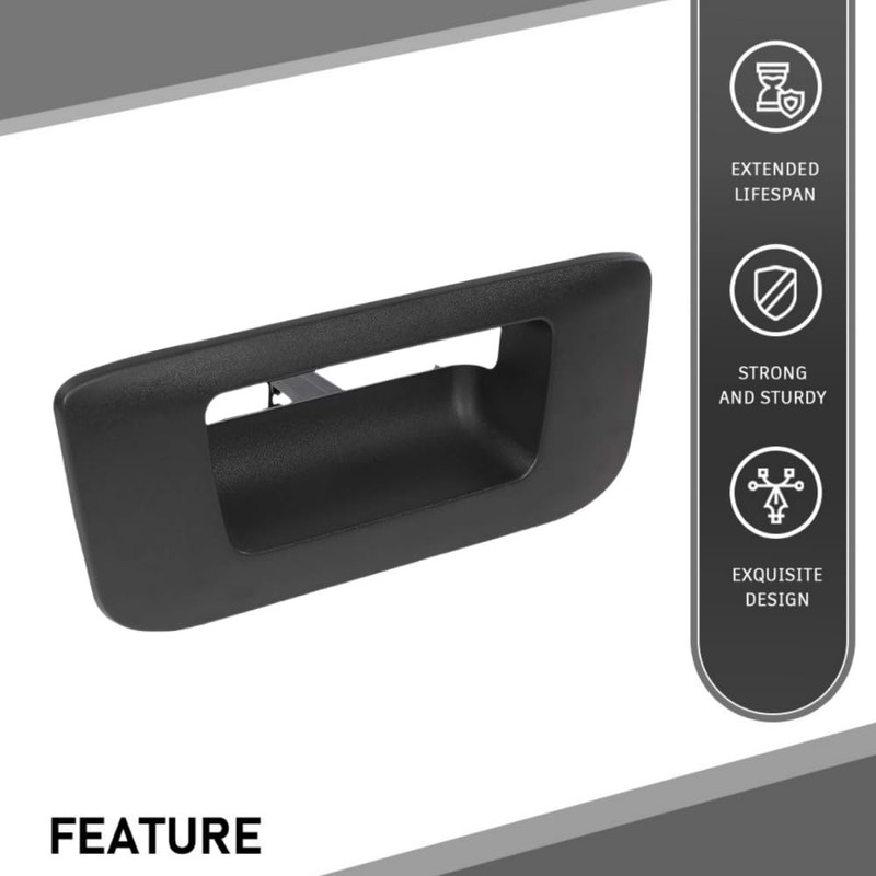 G-PLUS Tailgate Handle Bezel Compatible with Chevy Silverado/GMC Sierra 1500