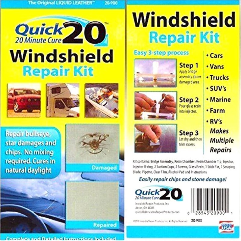 Windsheild Pro Glass Repair Kit