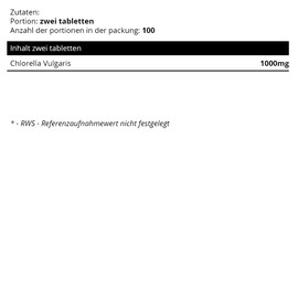 Sowelo Chlorella I Algae Capsules I Organic Chlorella Tablets 500 mg I Supplement 200 Tablets