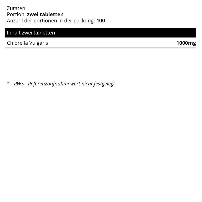 Sowelo Chlorella I Algae Capsules I Organic Chlorella Tablets 500